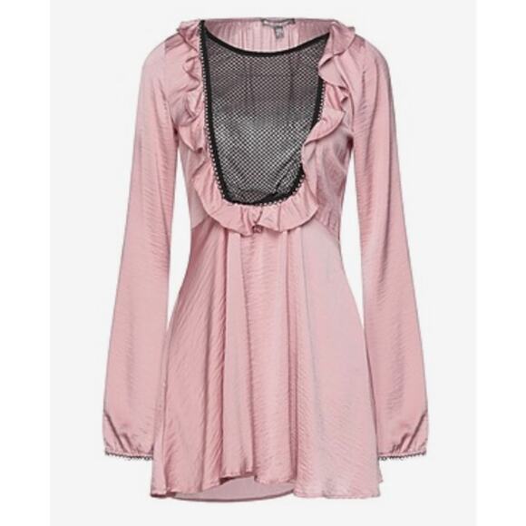 For Love and Lemons Pastel Pink Dressing gown Pink L - Picture 1 of 8